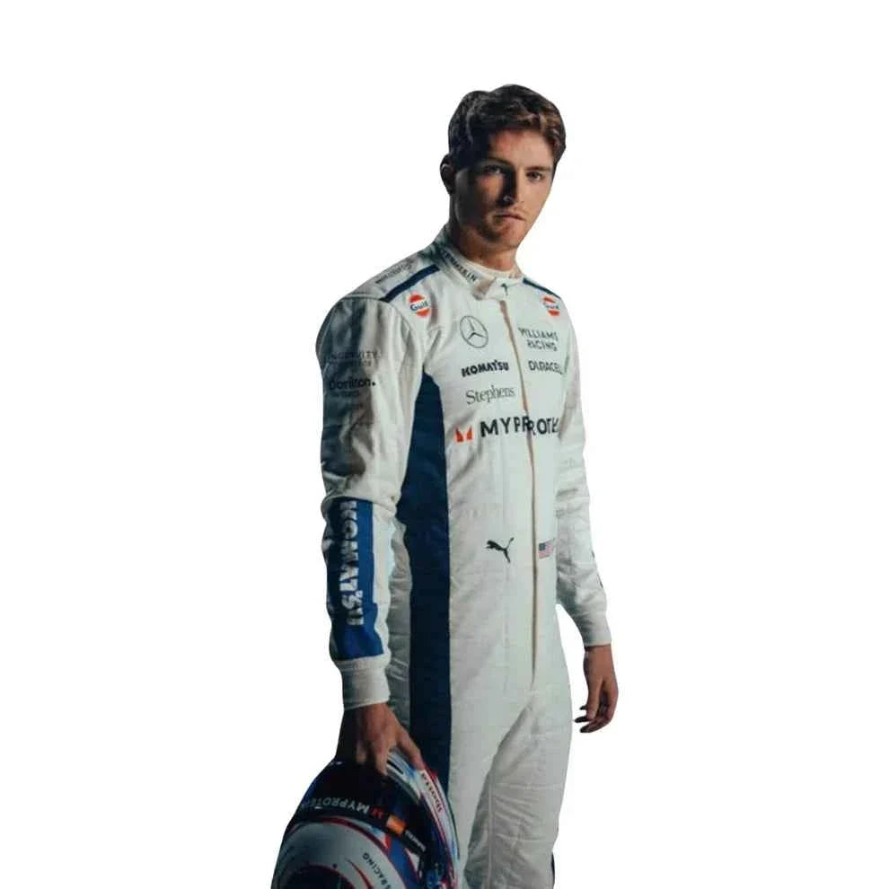 Logan Sargeant 2024 Williams F1 Racing Suit | Dubai Racegear