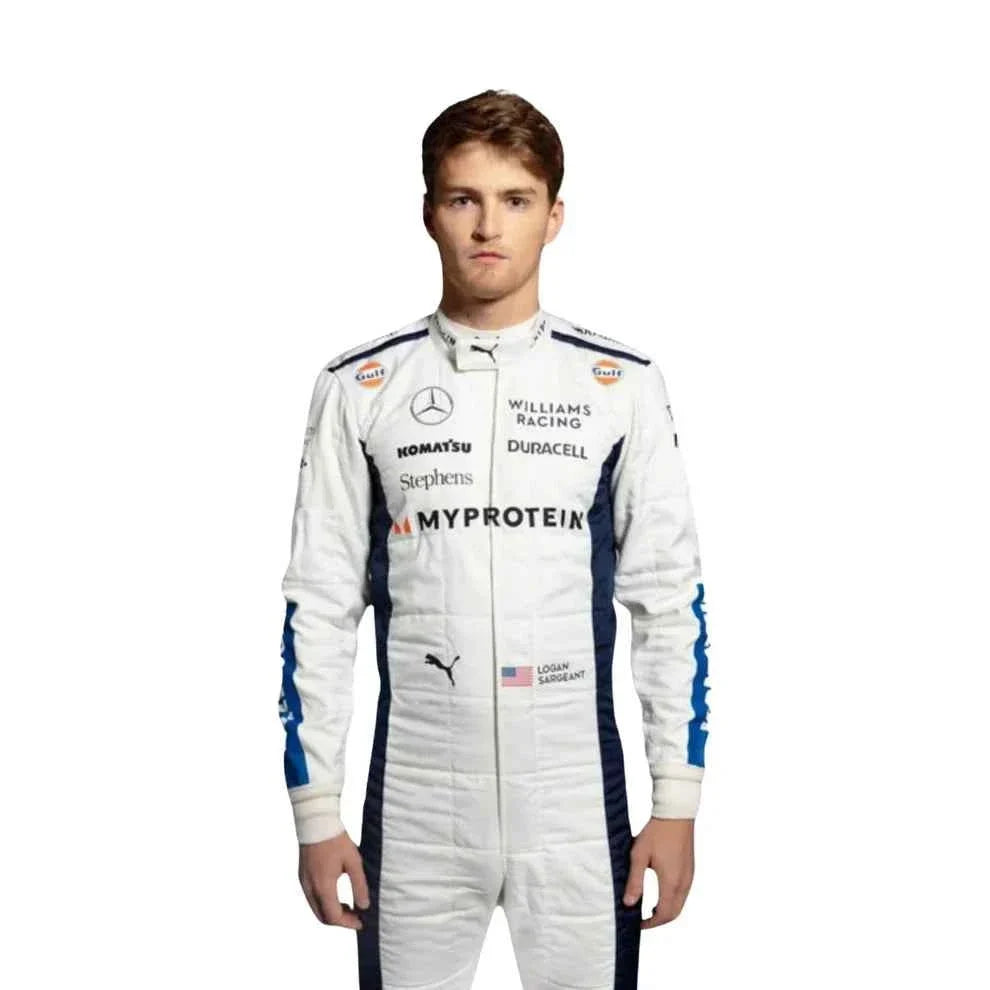 Logan Sargeant 2024 Williams F1 Racing Suit | Dubai Racegear