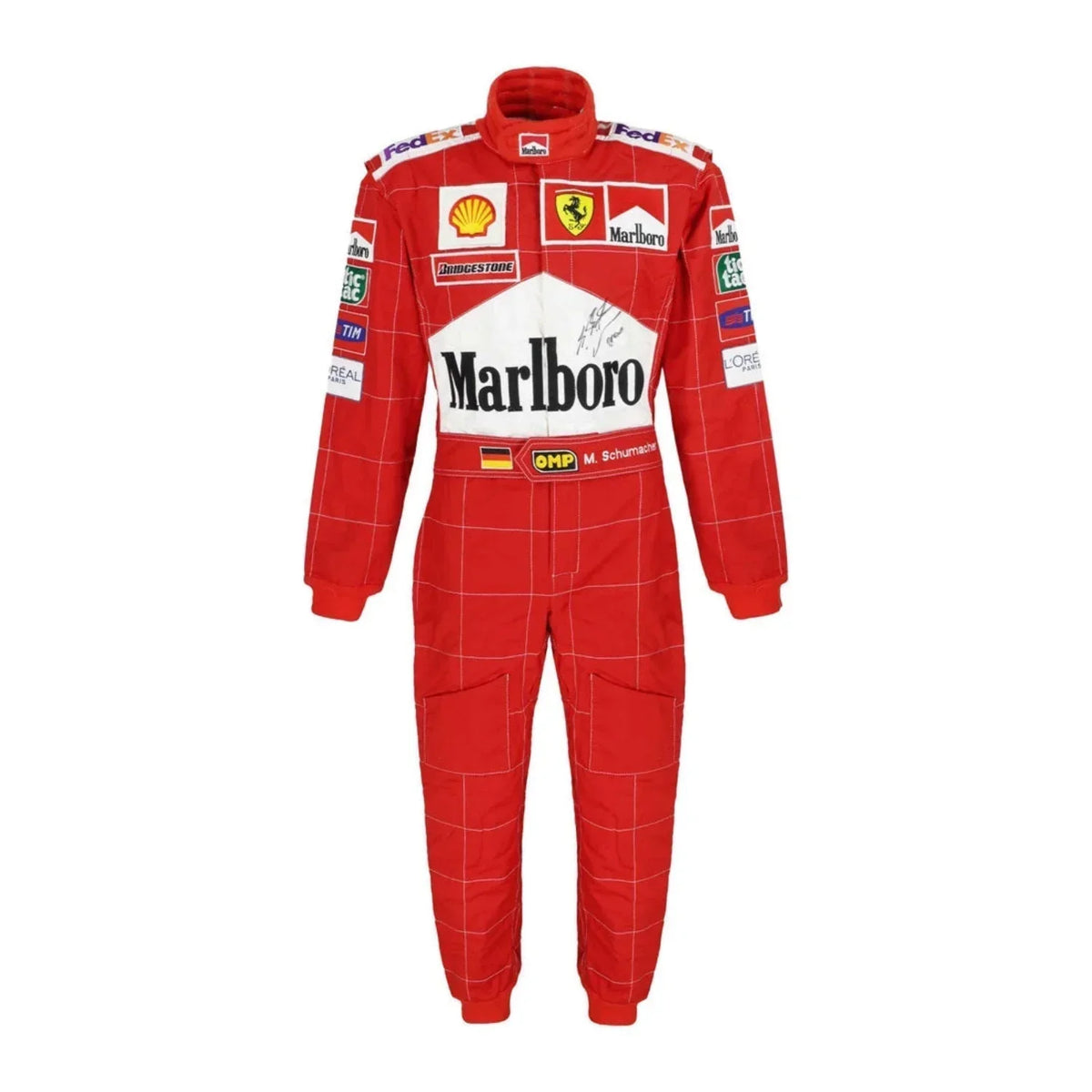 2002 Michael Schumacher F1 Racing Suit | Dubai Racegear - Dubai Racewears