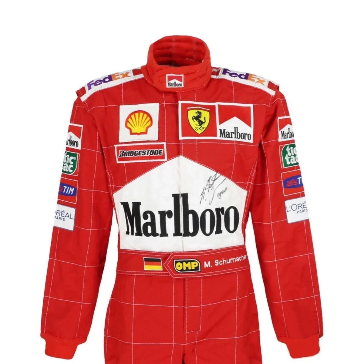 2002 Michael Schumacher F1 Racing Suit | Dubai Racegear - Dubai Racewears