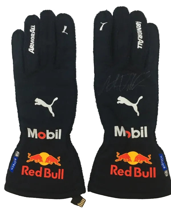 2022 Max Verstappen Red Bull Racing F1 Gloves - Dubai Racewears