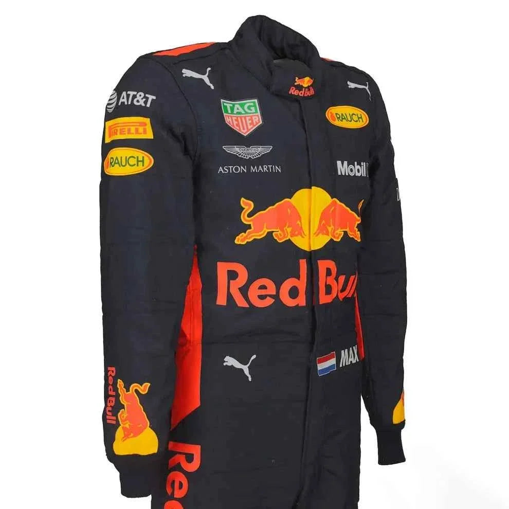 Max Verstappen 2018 Red Bull Racing TAG Heuer F1 Racing Suit | Dubai Racegear