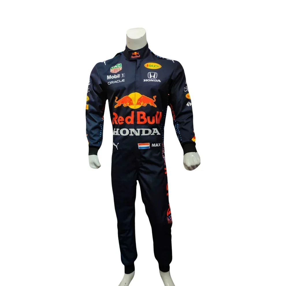 2021 Max Verstappen Red Bull F1 Race Suit - Dubai Racewears