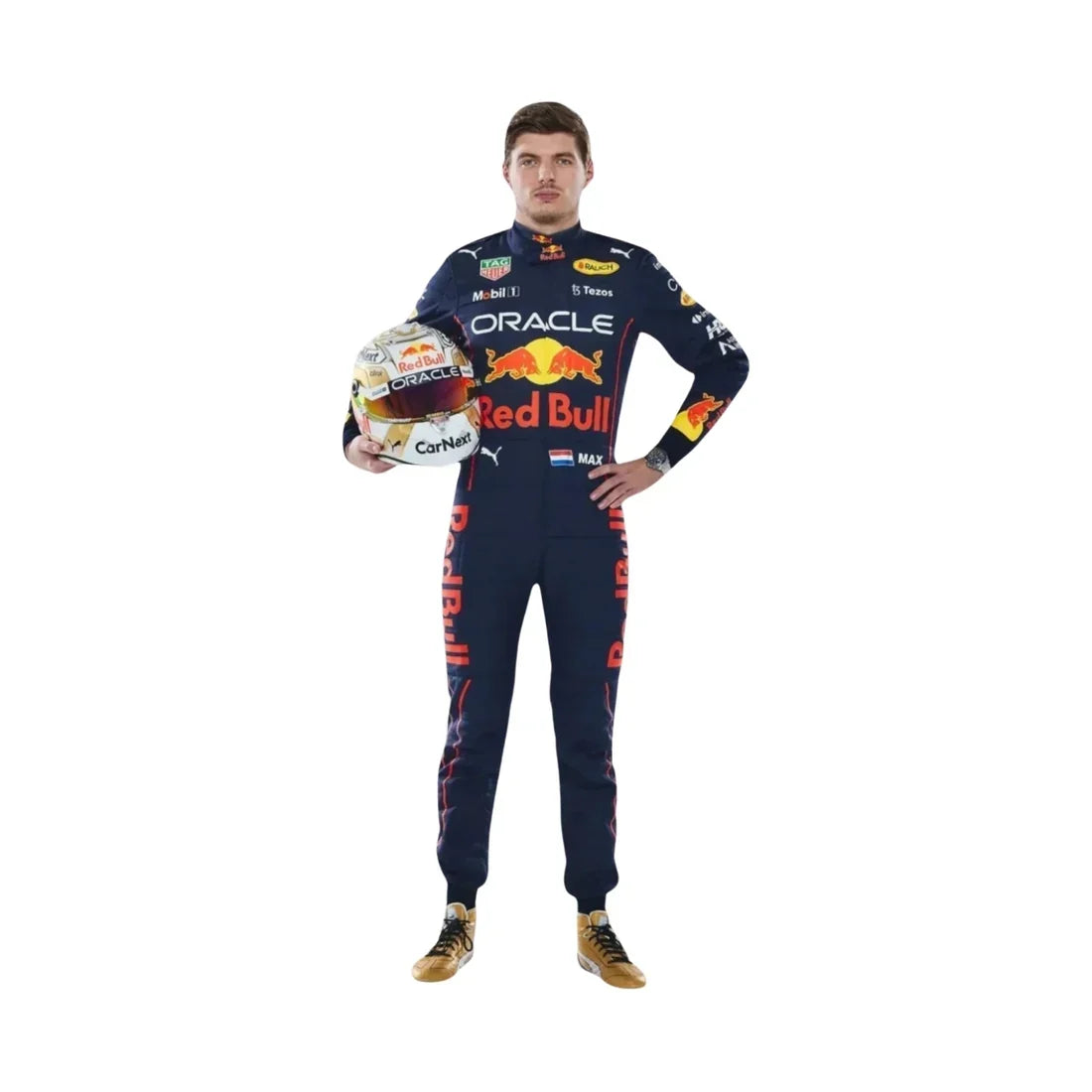 2022 Max Verstappen Red Bull F1 Race Suit 1 - Dubai Racewears