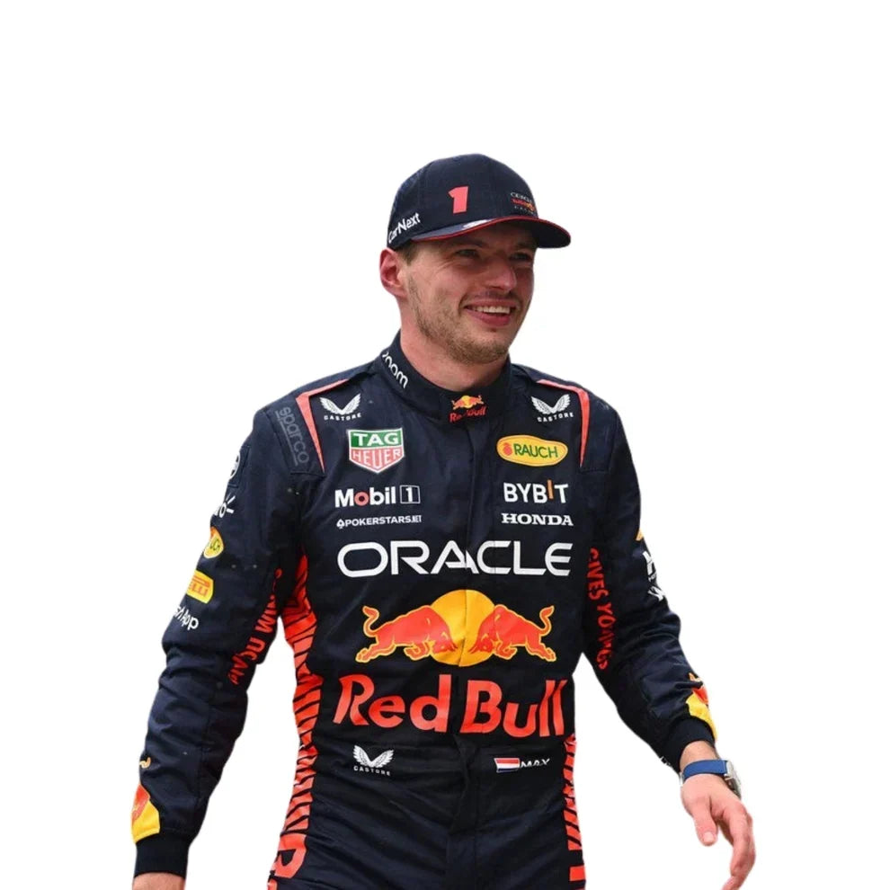 2023 Max Verstappen Red Bull F1 Race Suit - Dubai Racewears