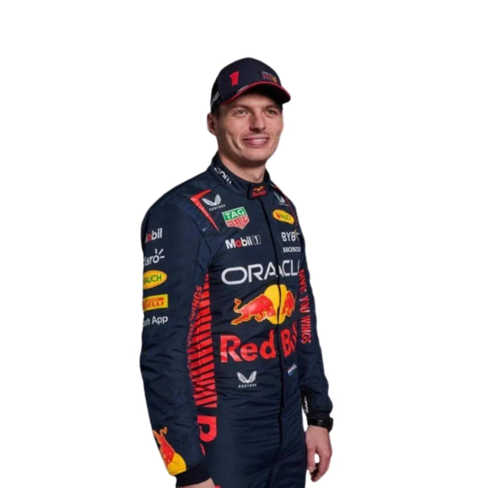 2023 Max Verstappen Red Bull F1 Race Suit - Dubai Racewears
