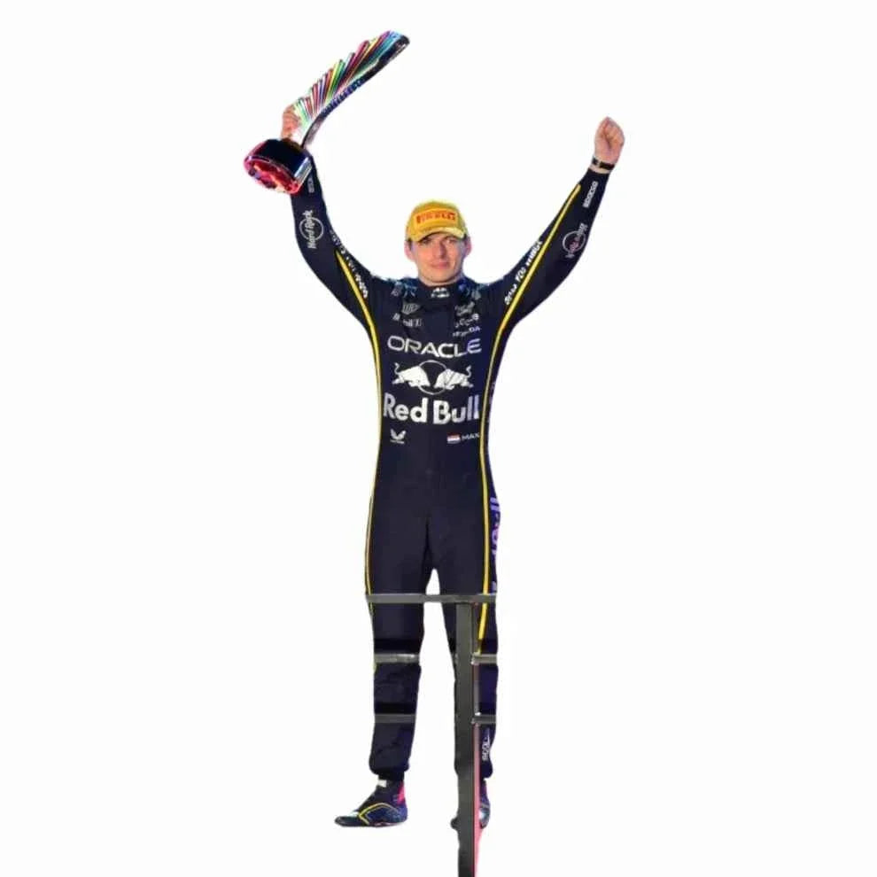 2025 Max Verstappen Las Vegas GP Red Bull F1 Racing Suit | Dubai Racegear
