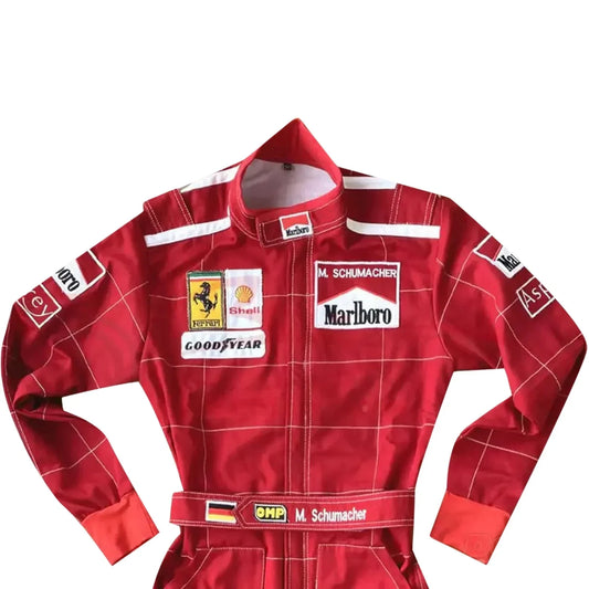 1996 Michael Schumacher F1 Racing Suit | Dubai Racegear - Dubai Racewears