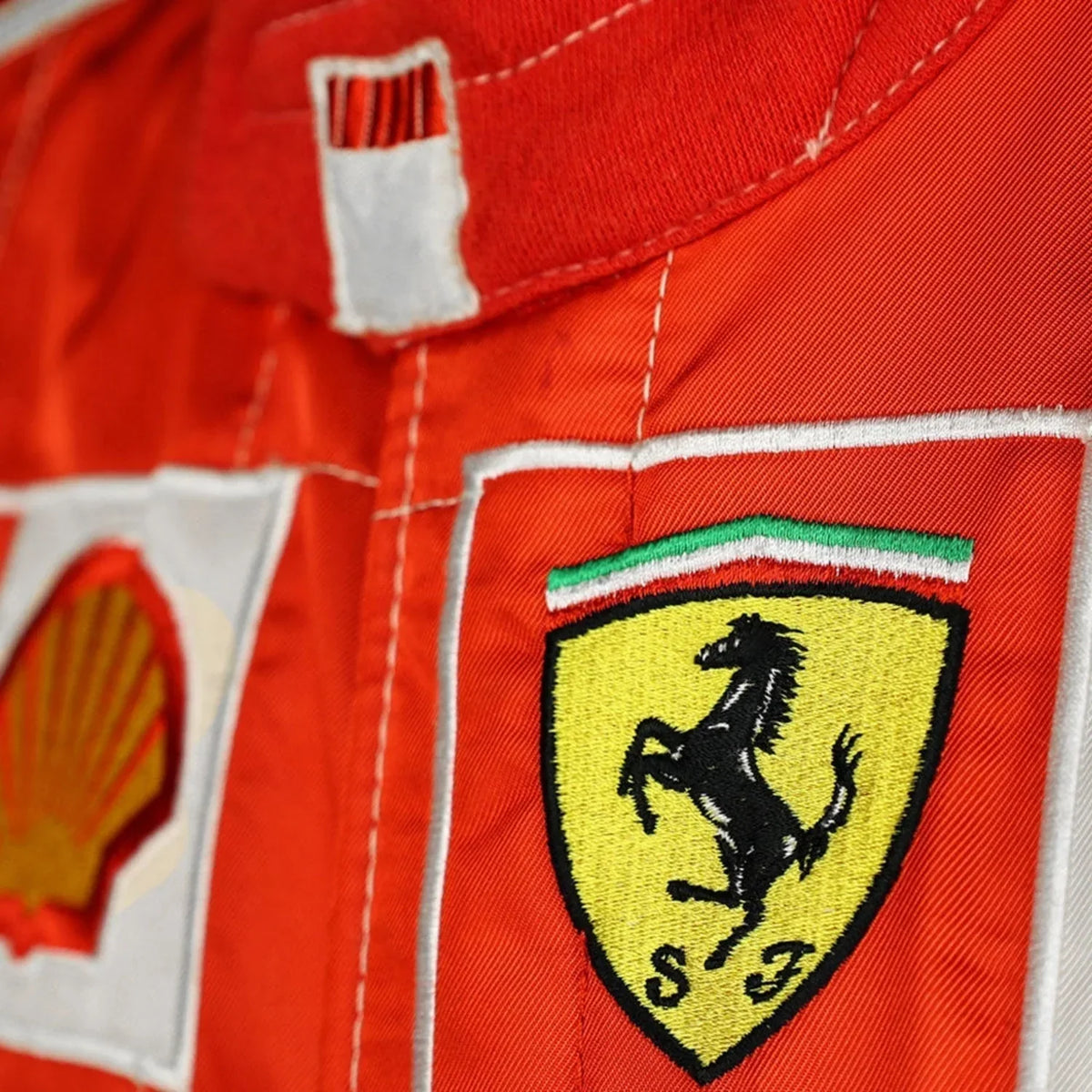 Michael Schumacher 2006 BAR CODE Ferrari F1 Replica Embroidery Race Suit - Dubai Racewears