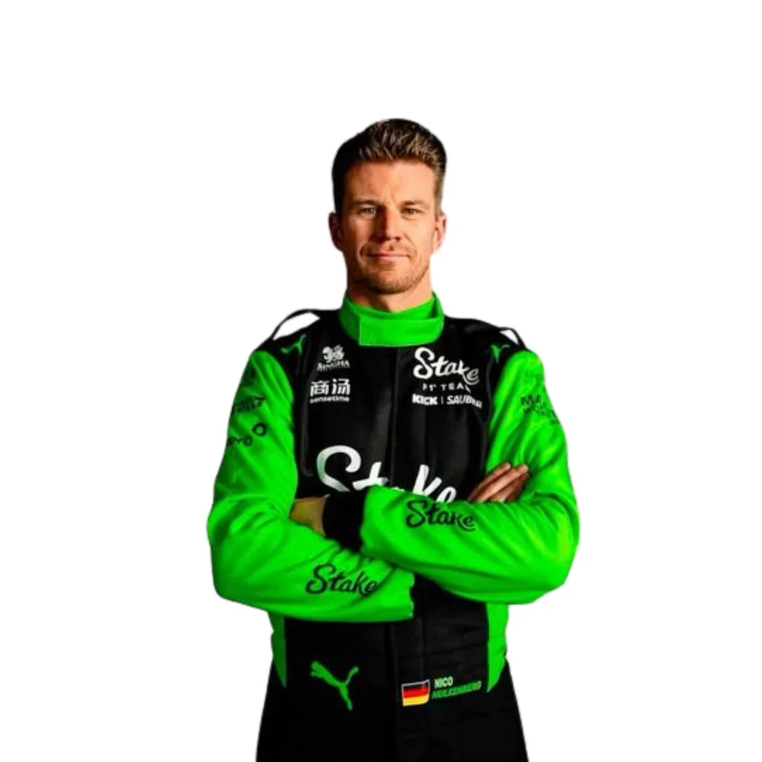 2025 Nico Hulkenberg Kick Sauber F1 Race Suit - Dubai Racewears
