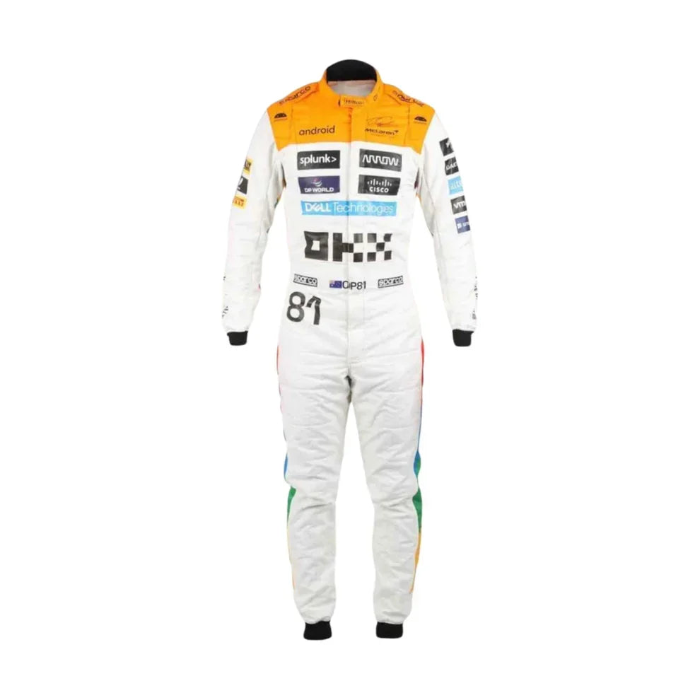 2023 Oscar Piastri Silverstone Race suit - Dubai Racewears