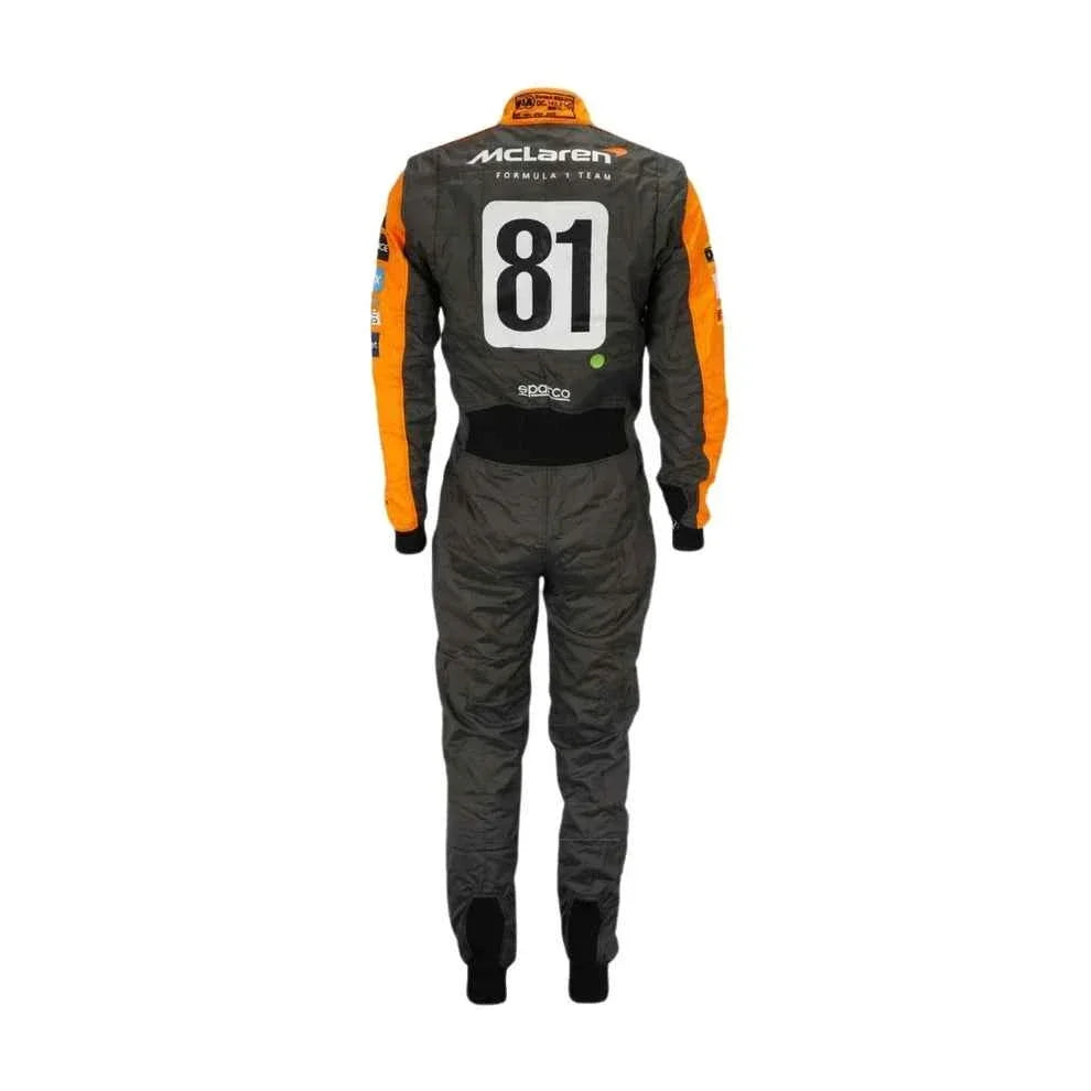 Oscar Piastri 2023 'Triple Crown' Spanish GP McLaren F1 Racing Suit | Dubai Racegear
