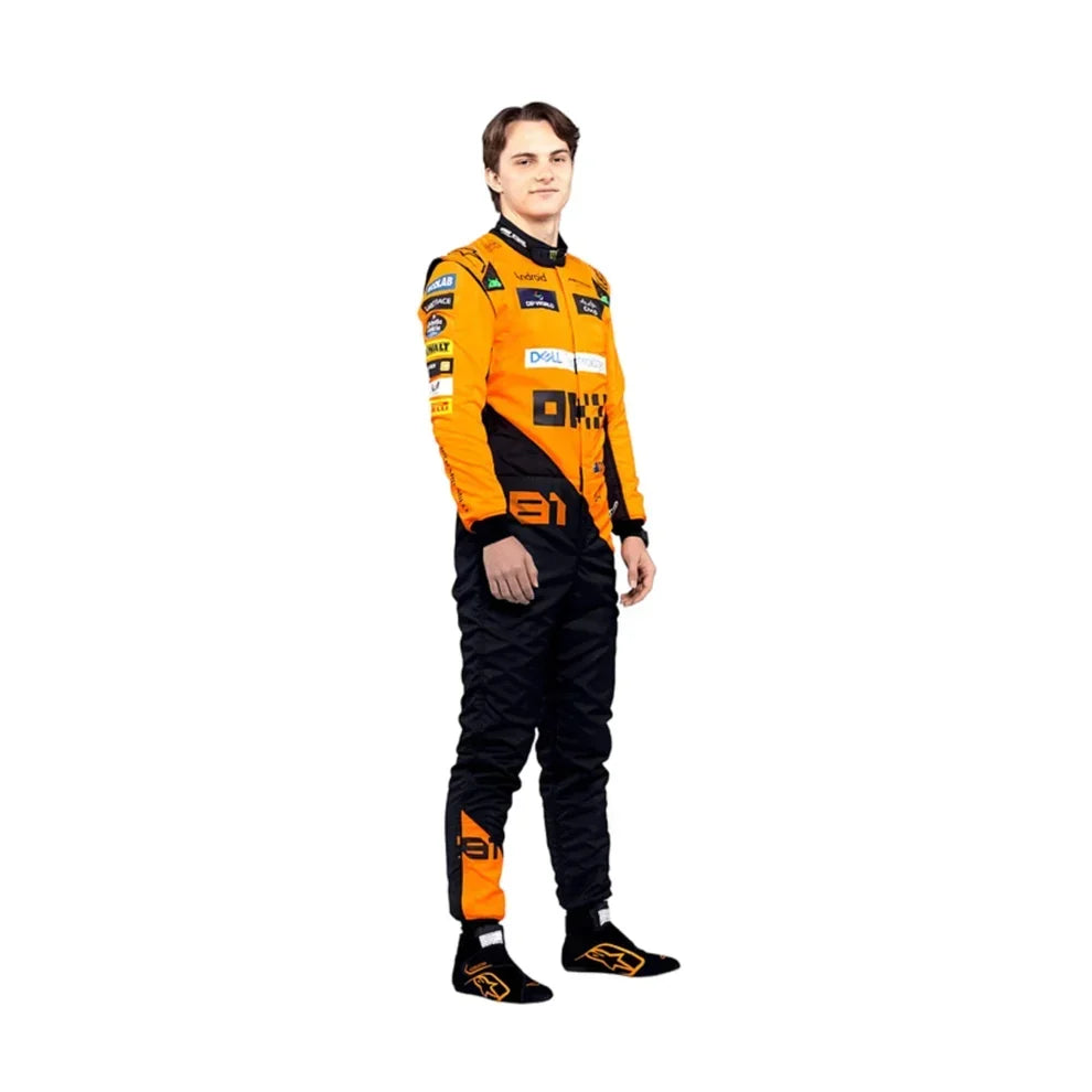 2024 Oscar Piastri McLaren F1 Race Suit - Dubai Racewears