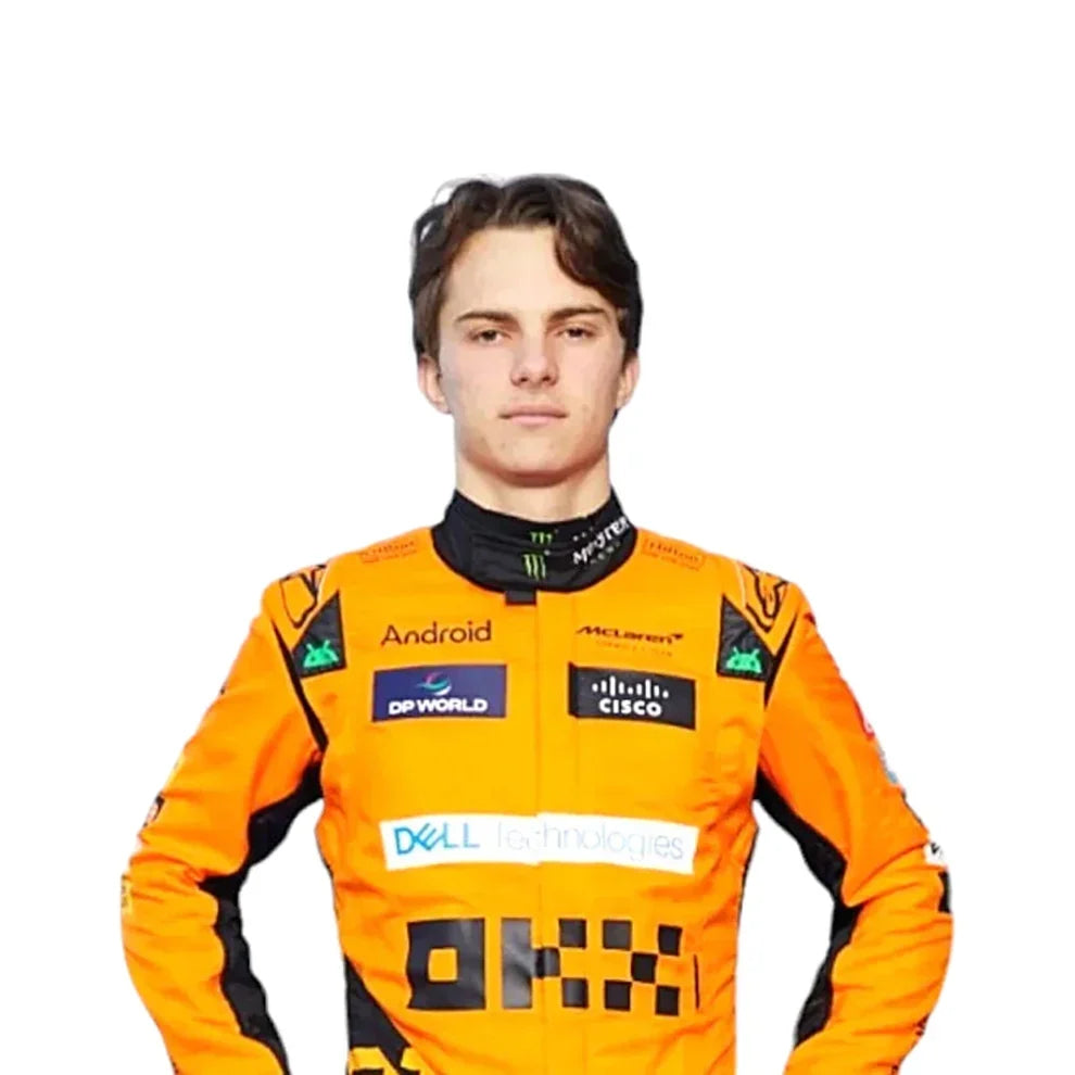 2024 Oscar Piastri McLaren F1 Race Suit - Dubai Racewears