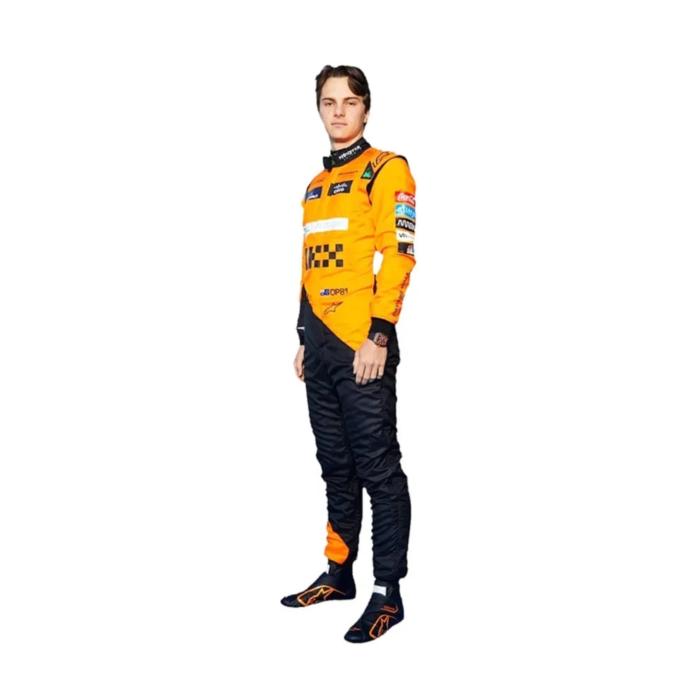 2024 Oscar Piastri McLaren F1 Race Suit - Dubai Racewears