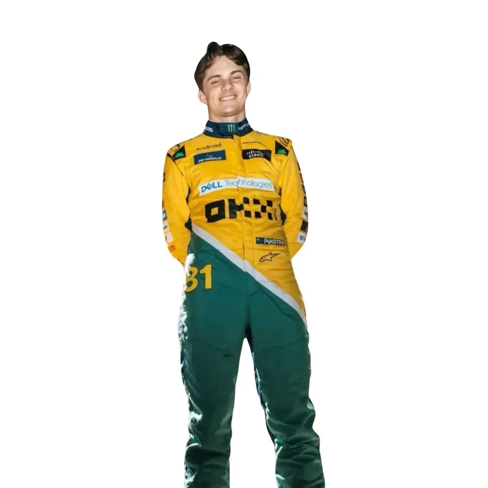 2024 Oscar Piastri McLaren Monaco GP F1 Race Suit - Dubai Racewears
