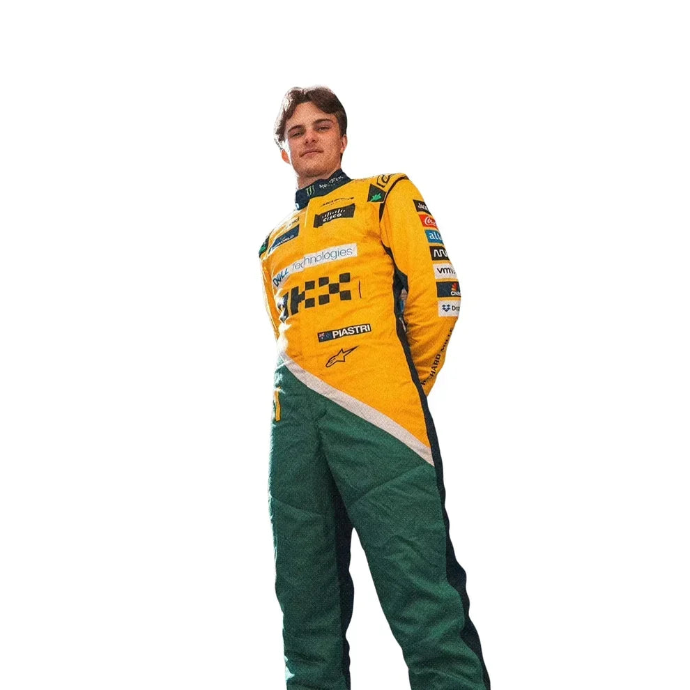 2024 Oscar Piastri McLaren Monaco GP F1 Race Suit - Dubai Racewears
