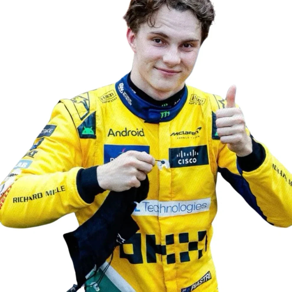 2024 Oscar Piastri McLaren Monaco GP F1 Race Suit - Dubai Racewears