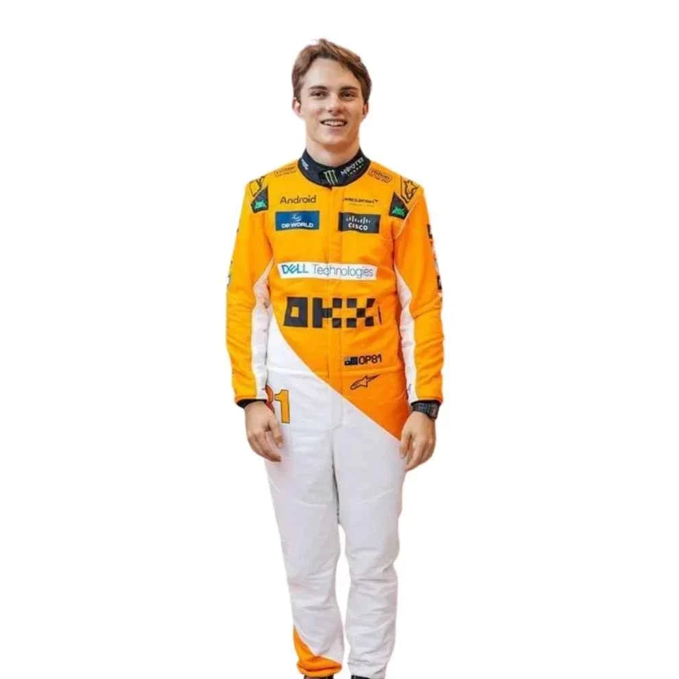 Oscar Piastri 2024 Singapore GP McLaren F1 Racing Suit | Dubai Racegear