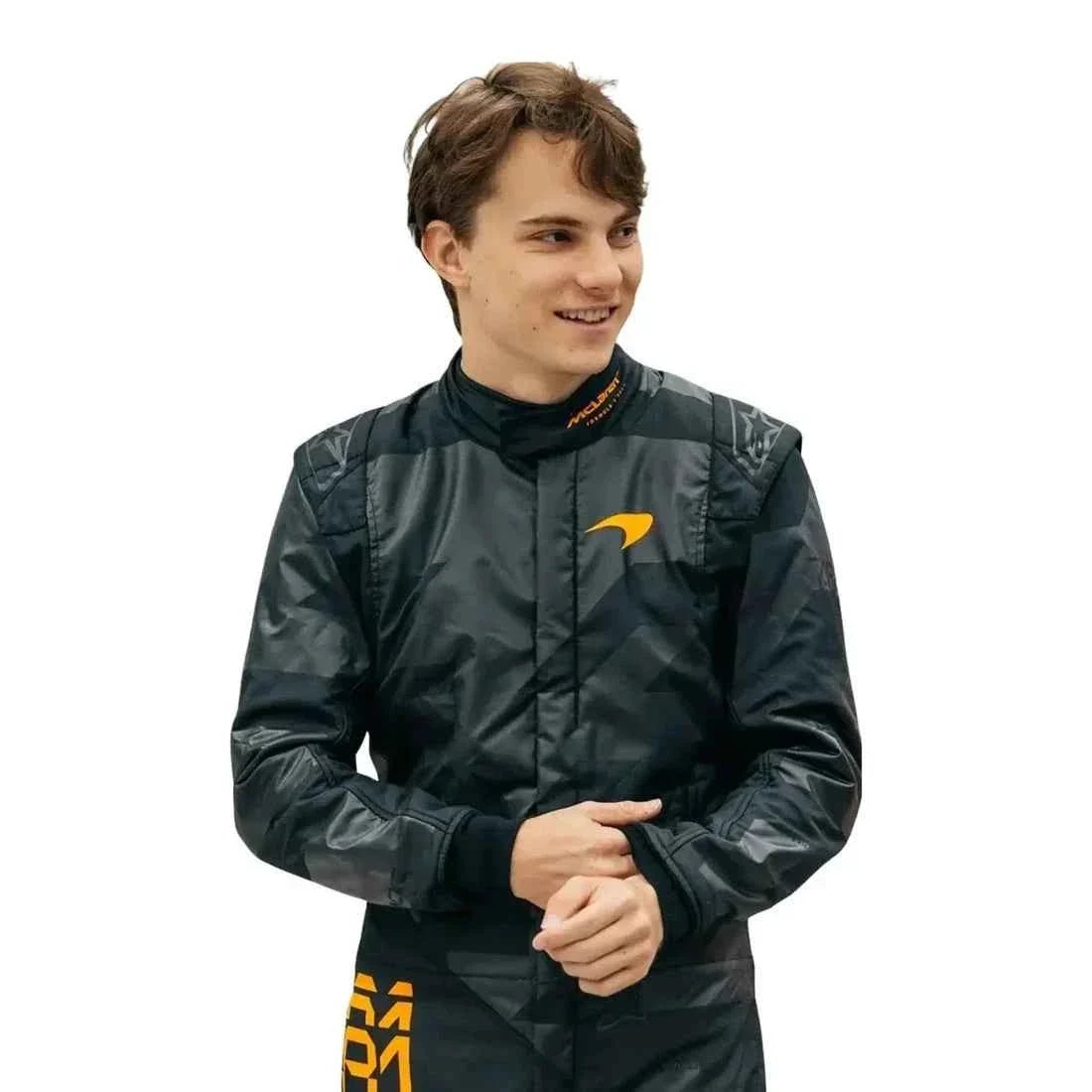 Oscar Piastri 2025 McLaren Livery Reveal F1 Racing Suit | Dubai Racegear