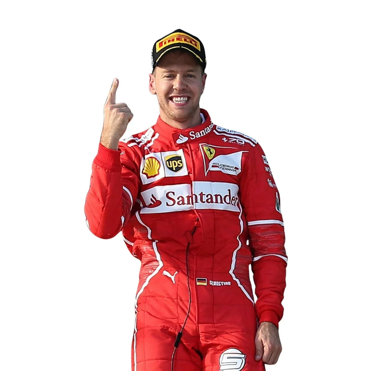 2017 Sebastian Vettel F1 Racing Suit | Dubai Racegear - Dubai Racewears