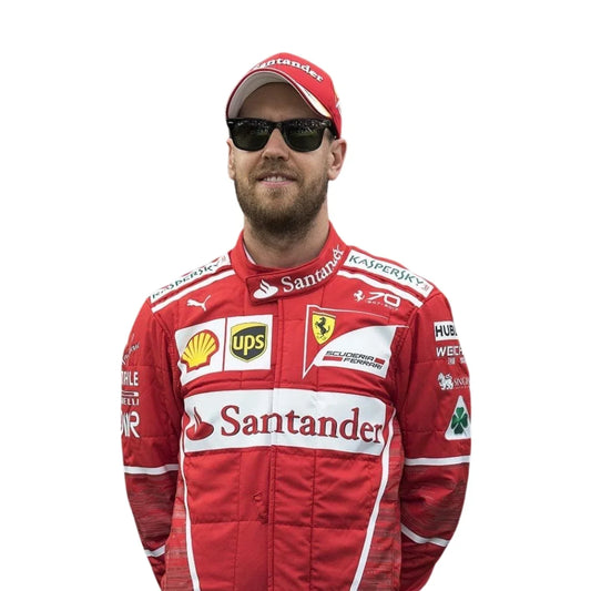 2017 Sebastian Vettel F1 Racing Suit | Dubai Racegear - Dubai Racewears