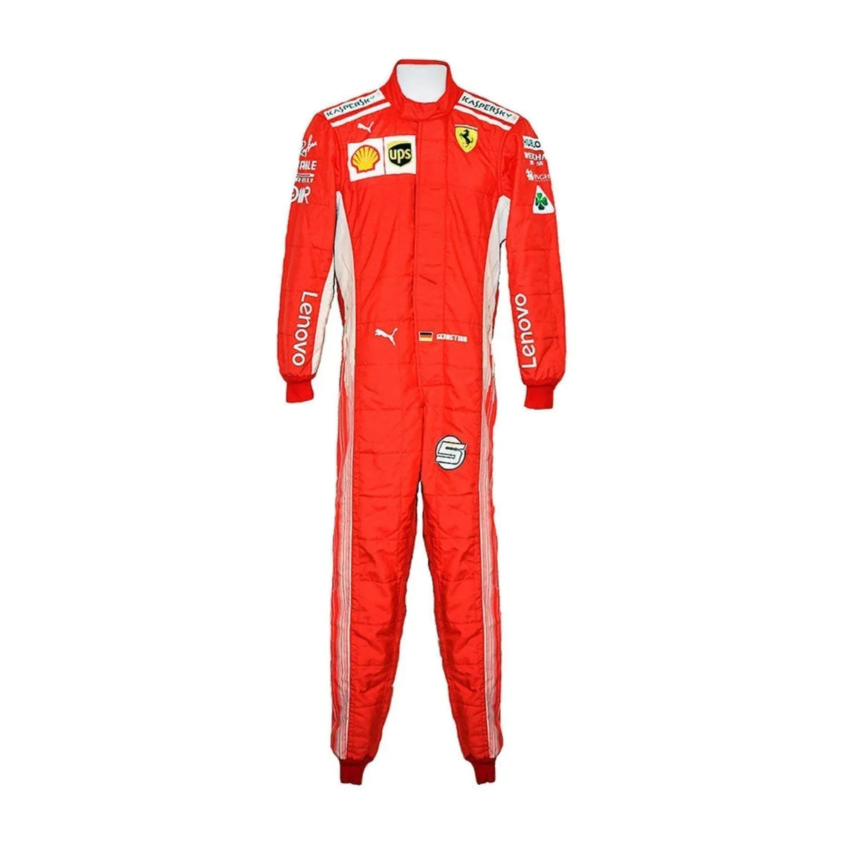 2018 Sebastian Vettel F1 Racing Suit | Dubai Racegear - Dubai Racewears