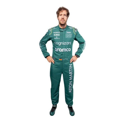 2022 Sebastian Vettel Aston Martin F1 Race - Dubai Racewears