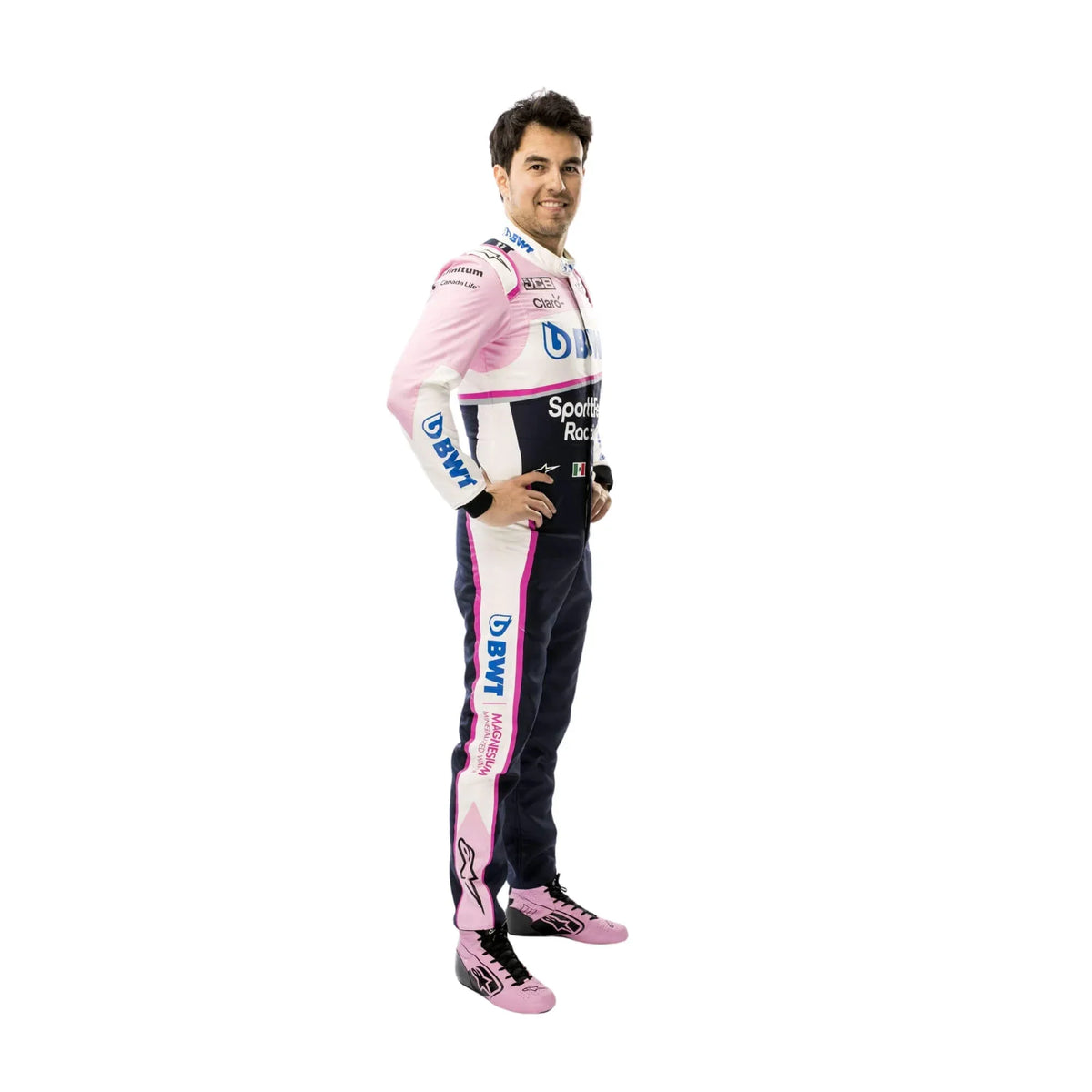 2019 Sergio Perez BWT Racing Point F1 Racing Suit - Dubai Racewears