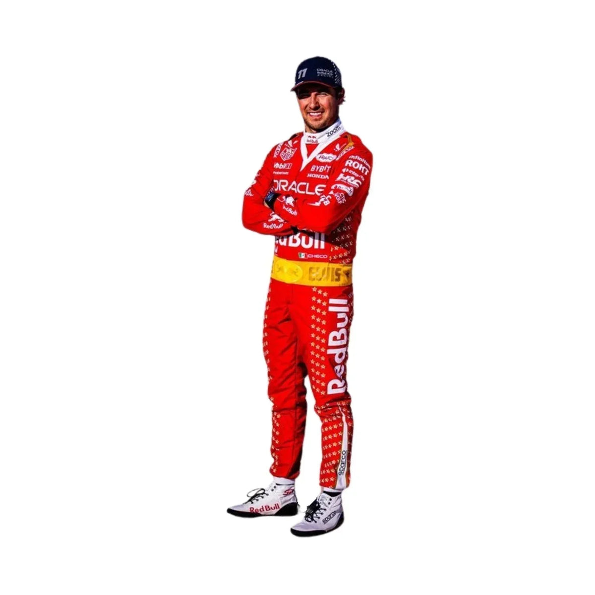 2023 Sergio Perez Las Vegas Grand Prix F1 Racing Suit | Dubai Racegear - Dubai Racewears