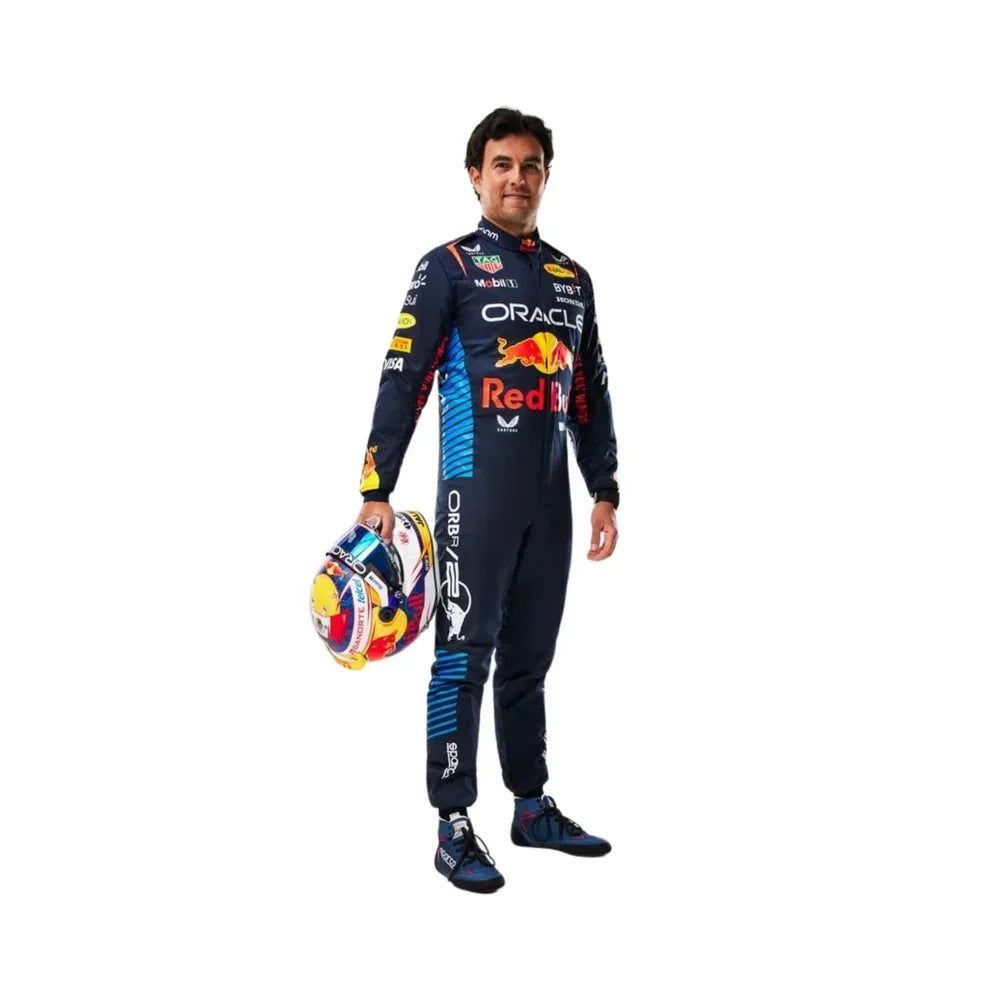 2024 Sergio Perez Red Bull F1 Race Suit - Dubai Racewears