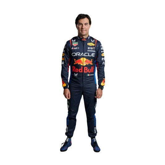 2024 Sergio Perez Red Bull F1 Race Suit - Dubai Racewears