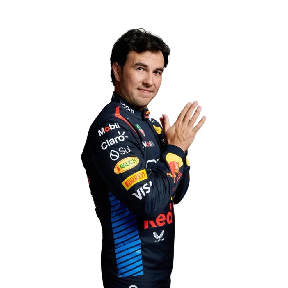 2024 Sergio Perez Red Bull F1 Race Suit - Dubai Racewears