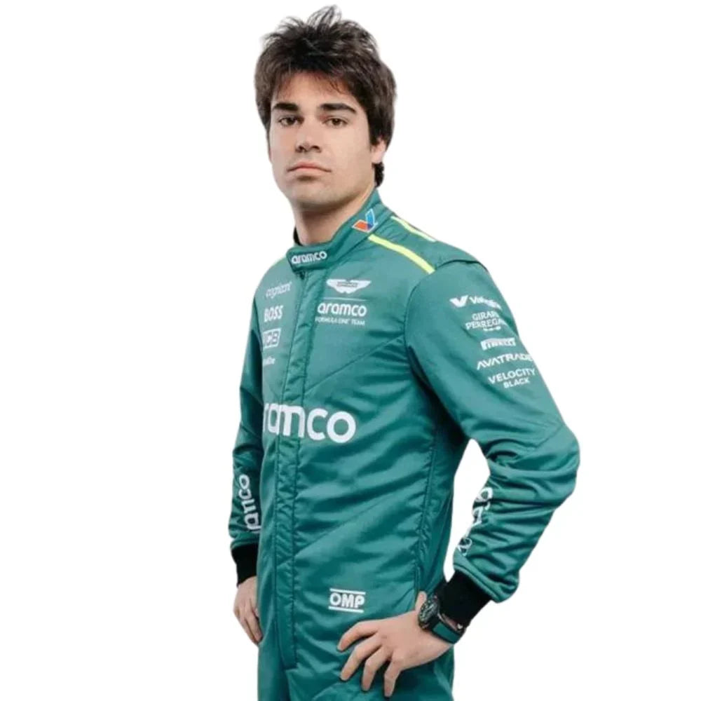 2024 Lance Stroll Aston Martin F1 Race Suit - Dubai Racewears