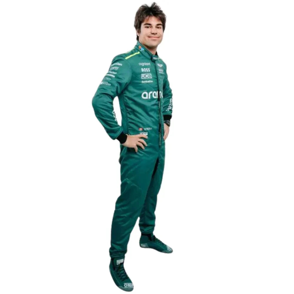 2024 Lance Stroll Aston Martin F1 Race Suit - Dubai Racewears