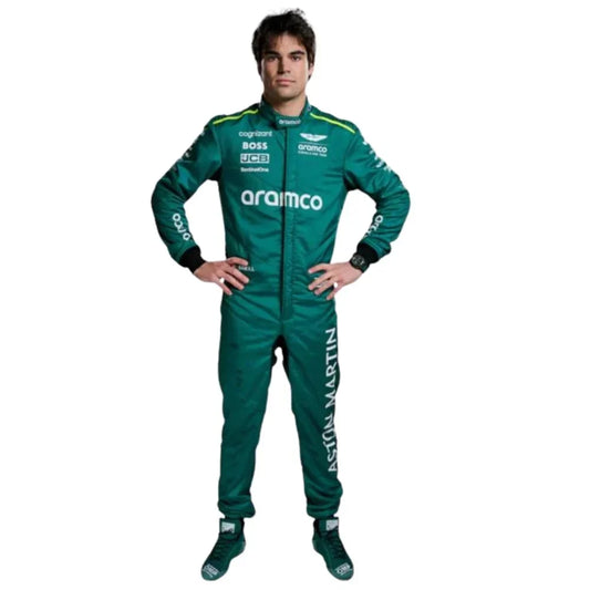 2024 Lance Stroll Aston Martin F1 Race Suit - Dubai Racewears