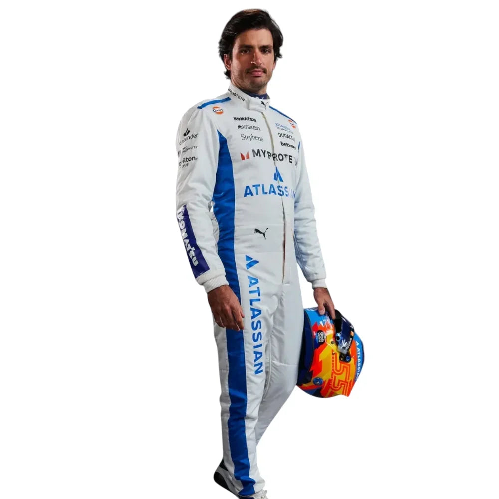 2025 Carlos Sainz Williams F1 Race Suit - Dubai Racewears
