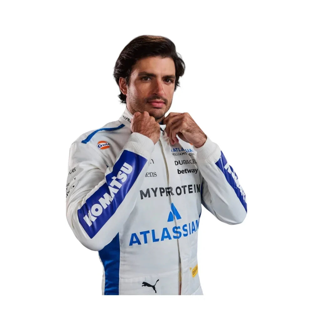 2025 Carlos Sainz Williams F1 Race Suit - Dubai Racewears