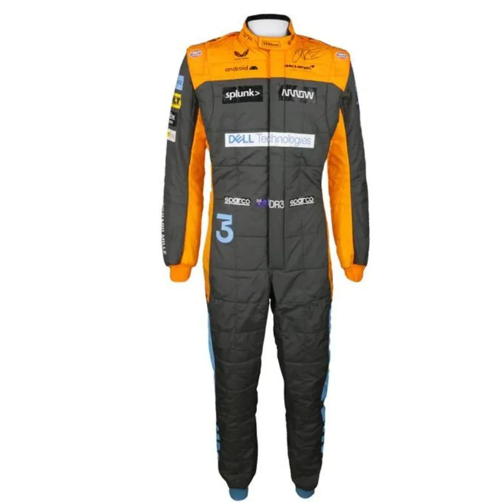 2022 Daniel Ricciardo McLaren F1 Race Suit - Dubai Racewears