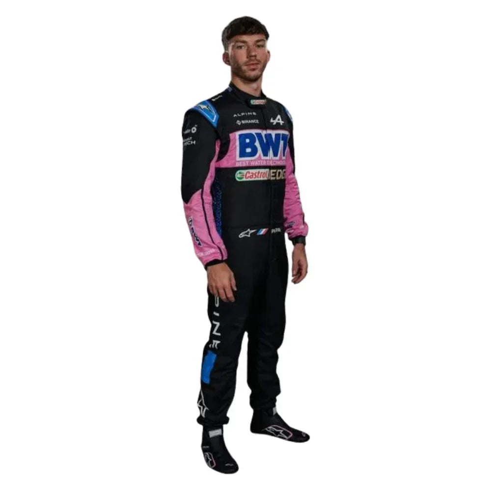 2023 Pierre Gasly BWT Alpine F1 Race Suit - Dubai Racewears