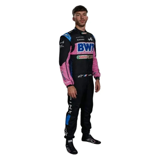 2023 Pierre Gasly BWT Alpine F1 Race Suit - Dubai Racewears