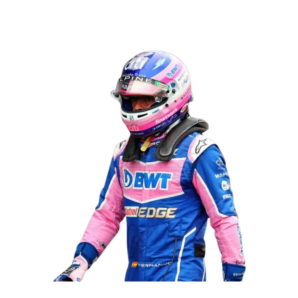 2022 FERNANDO ALONSO ALPHINE F1 RACE SUIT - Dubai Racewears