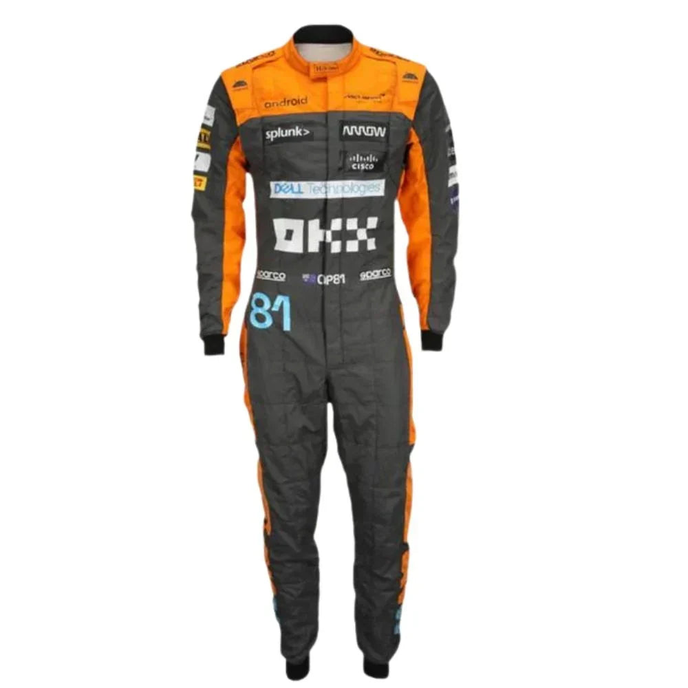 2023 Oscar Piastri McLaren F1 Race Suit - Dubai Racewears