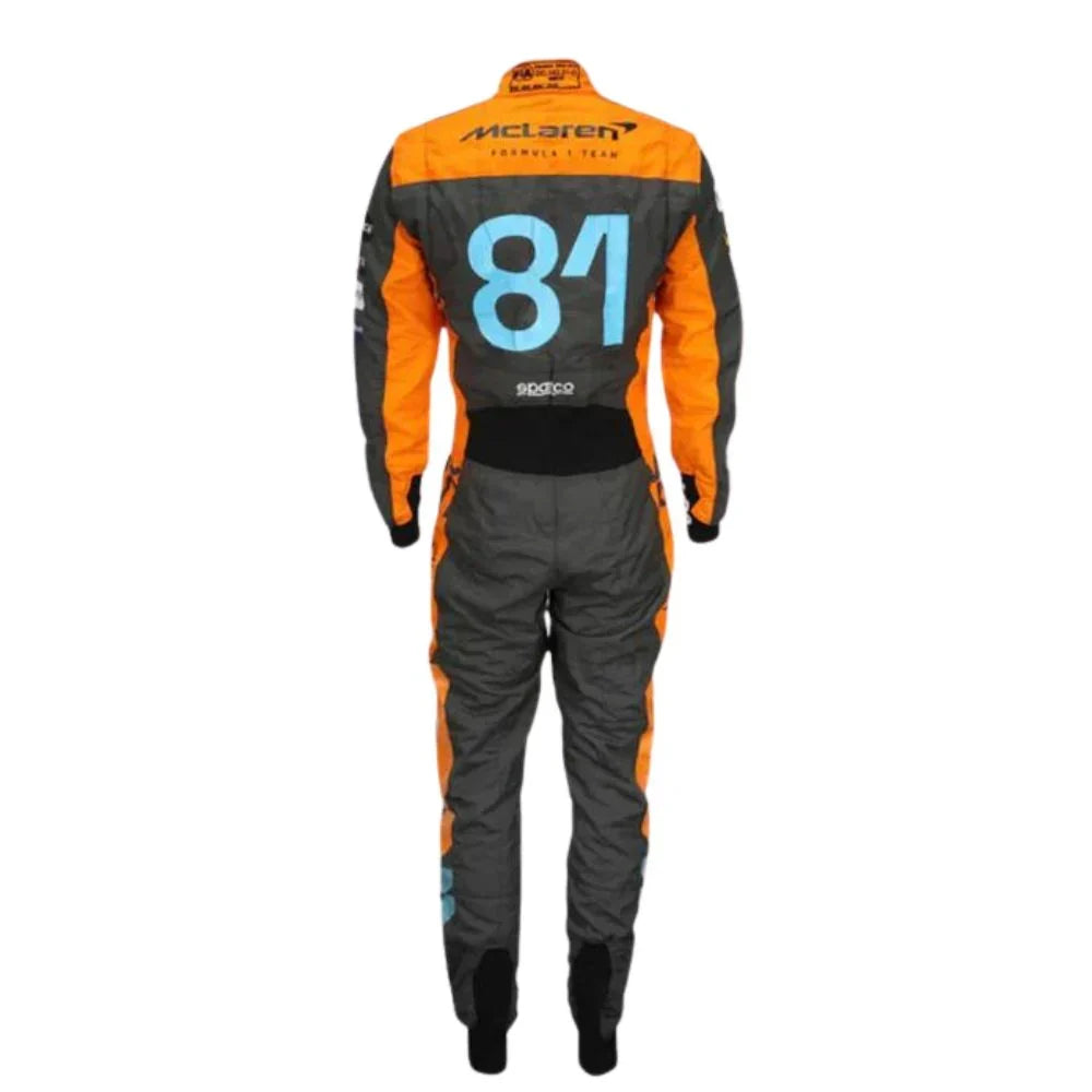 2023 Oscar Piastri McLaren F1 Race Suit - Dubai Racewears