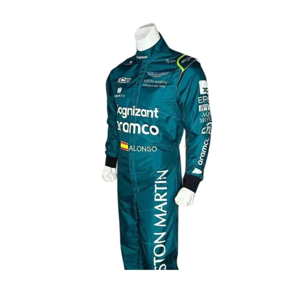 2023 Fernando Alonso Aston Martin F1 Race Suit - Dubai Racewears