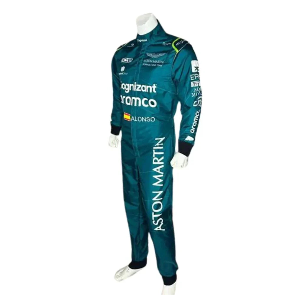 2023 Fernando Alonso Aston Martin F1 Race Suit - Dubai Racewears