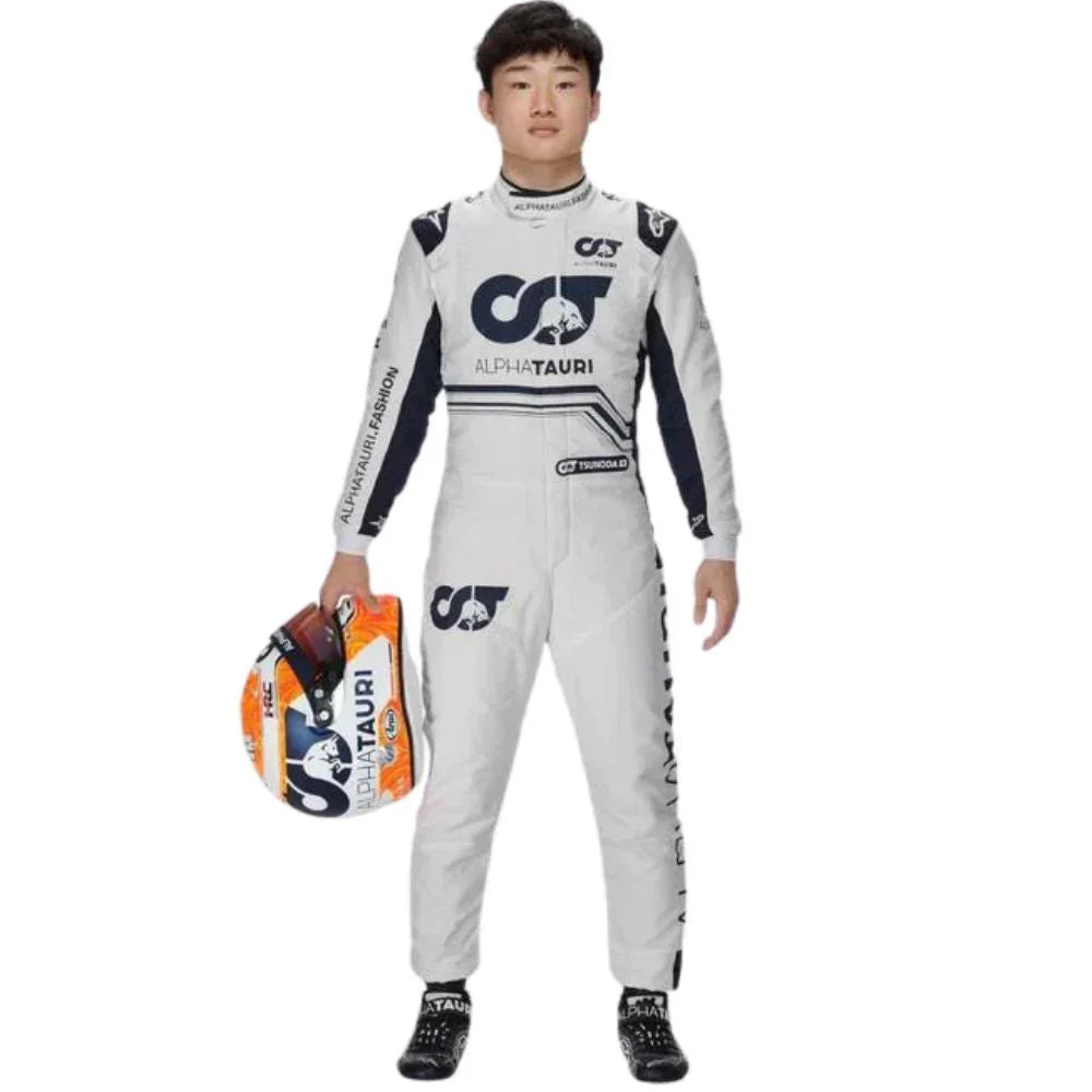 2022 Yuki Tsunoda AlphaTauri F1 Race Suit - Dubai Racewears