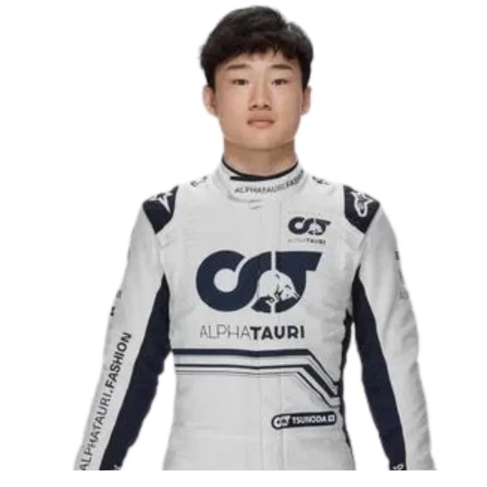 2022 Yuki Tsunoda AlphaTauri F1 Race Suit - Dubai Racewears