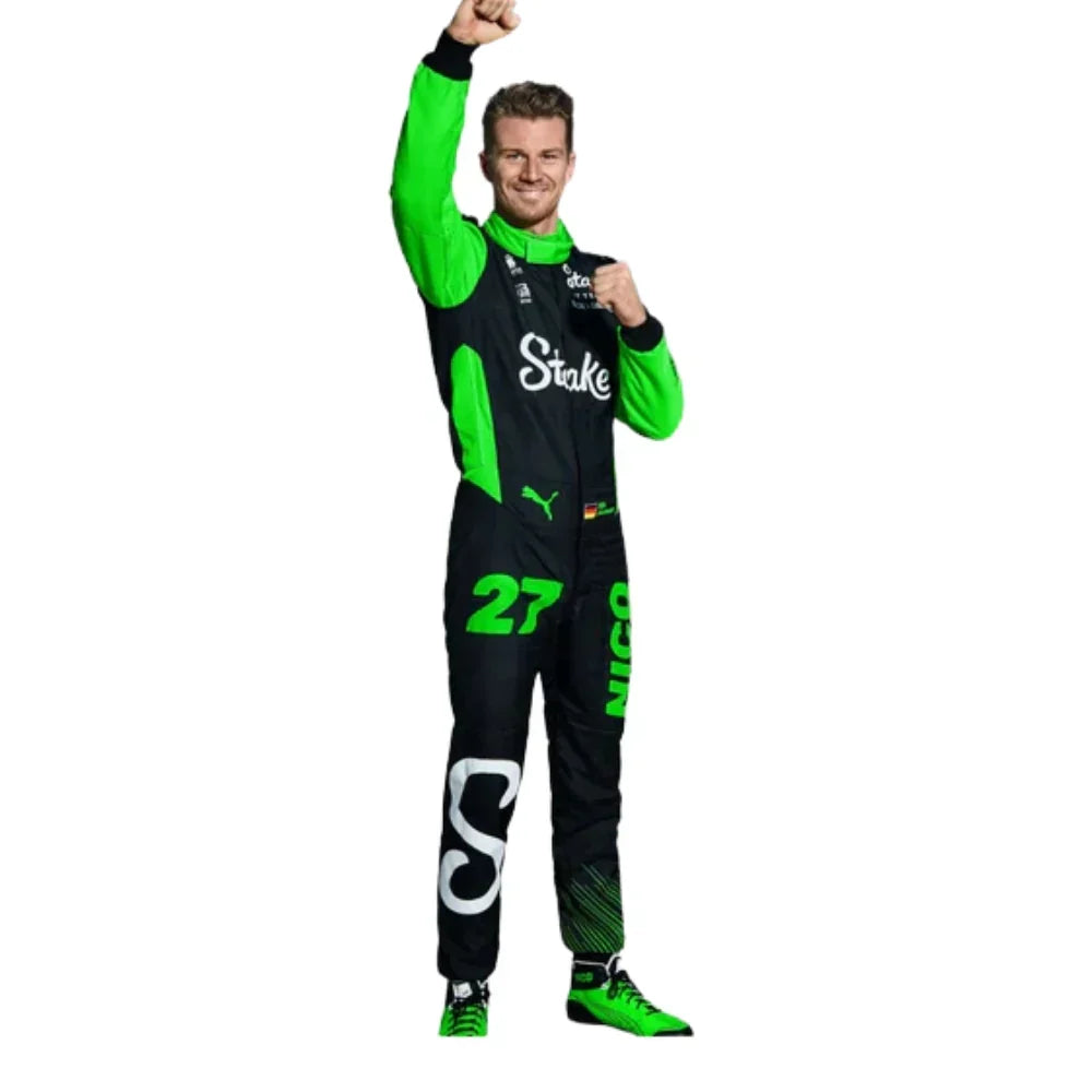 Nico Hulkenberg 2025 Kick Sauber F1 Inspired Race Suit | Dubai Racegear - Dubai Racewears