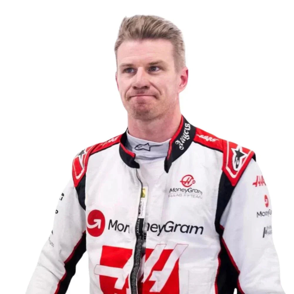 2023 Nico Hulkenberg Haas F1 Race Suit - Dubai Racewears